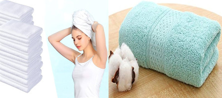 Difference between non-woven face towels and pure cotton face towels