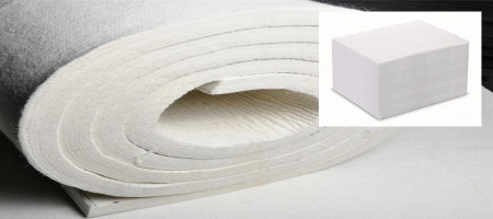 Features regarding the formation process of oil absorbent felt