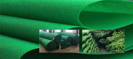 What are the main functions of green geotextile?