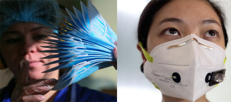 What are the non-woven mask test indicators?