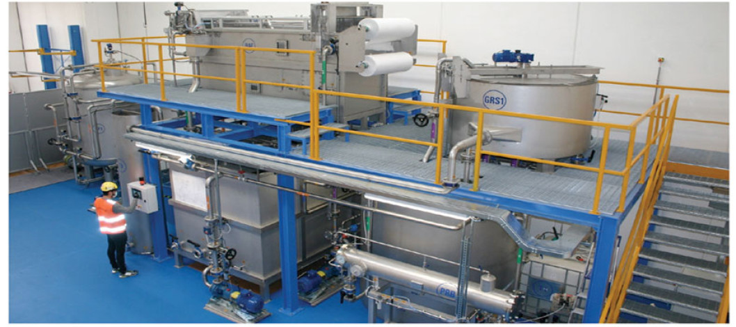 Italy-based Idrosistem S.r.l. specializes in water filtration systems for spunlace lines