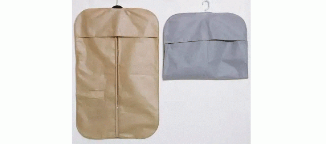 Non-woven suit cover dust bag makes your clothes cleaner and tidier!